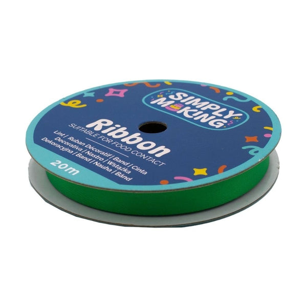 Grass Green Food-Safe Ribbon x 20 Metres