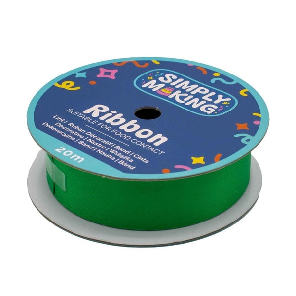 Grass Green Food-Safe Ribbon x 20 Metres