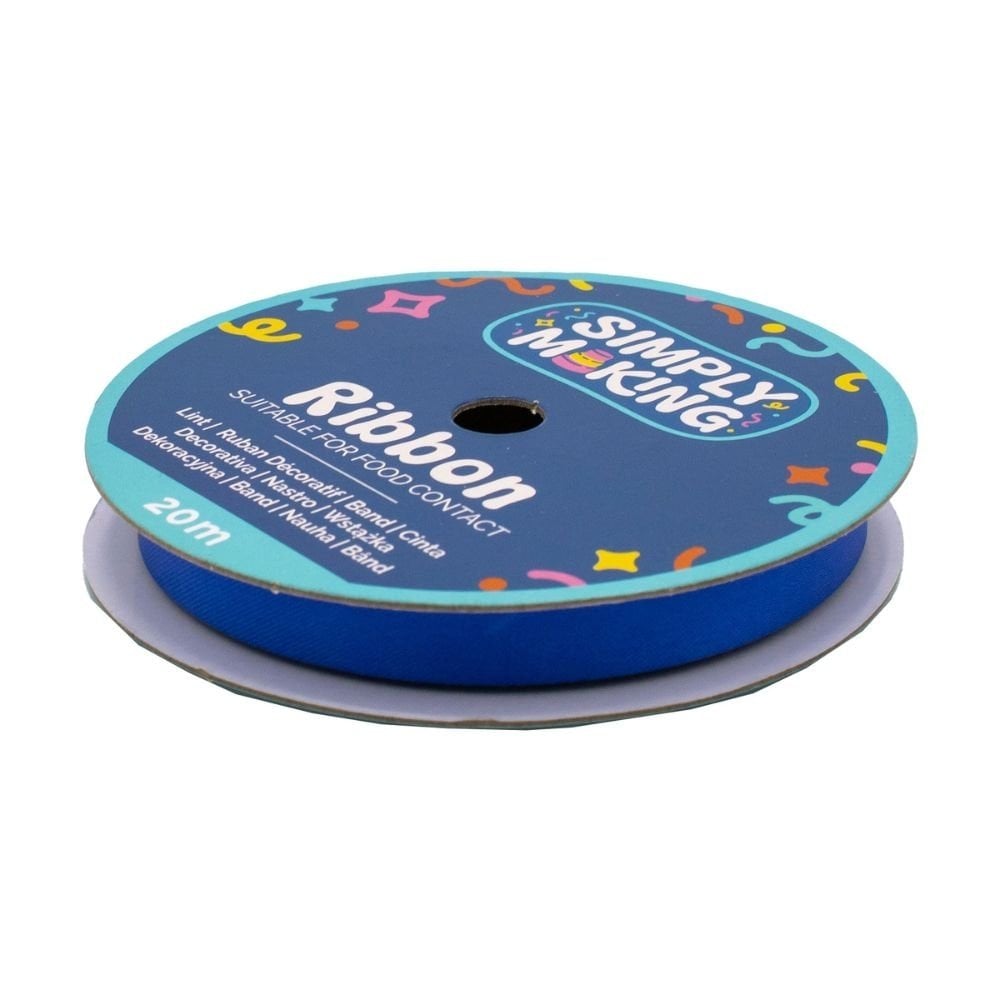 Royal Blue Food-Safe Ribbon x 20 Metres