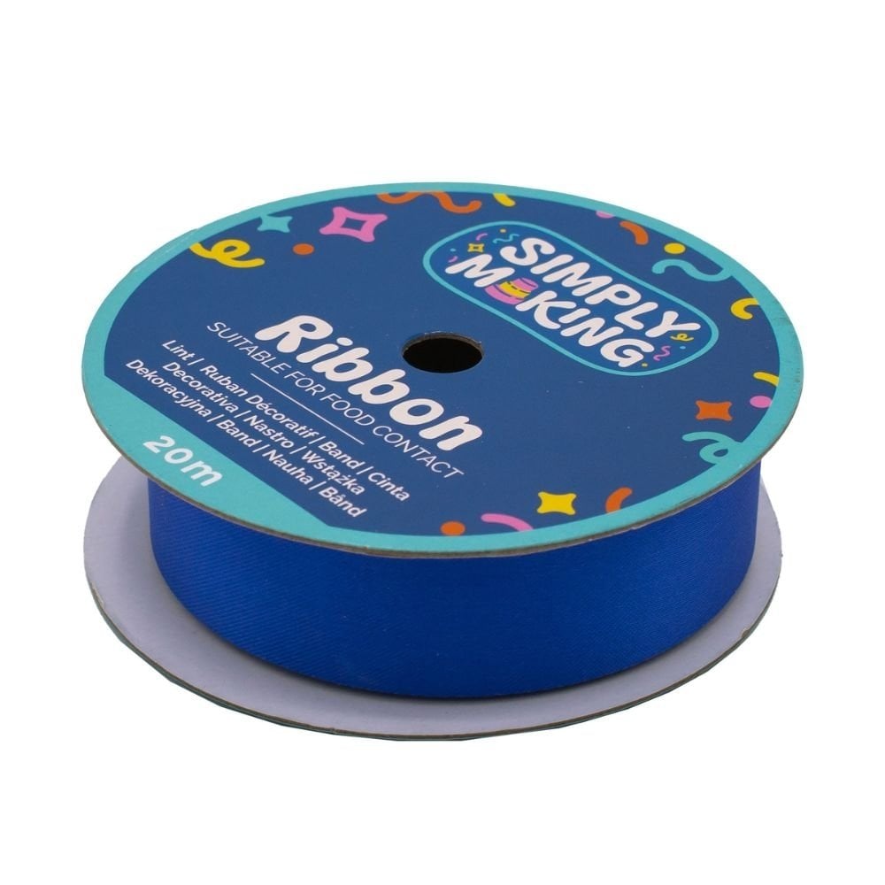 Royal Blue Food-Safe Ribbon x 20 Metres