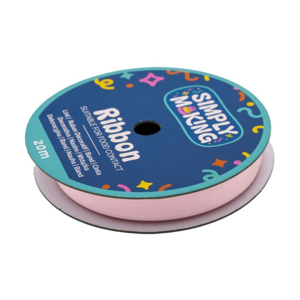 Baby Pink Food-Safe Ribbon x 20 Metres
