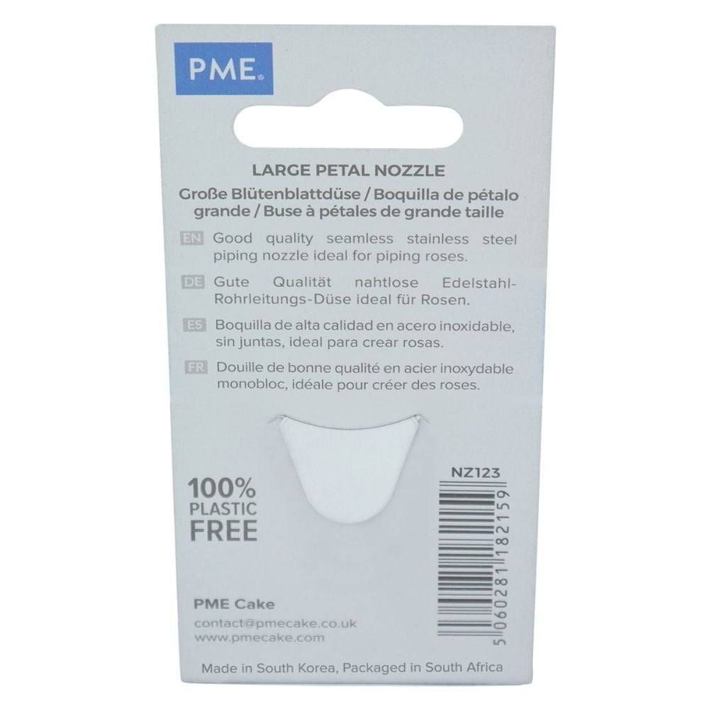 No.123 Large Petal Ruffle Piping Tip JEM Nozzle