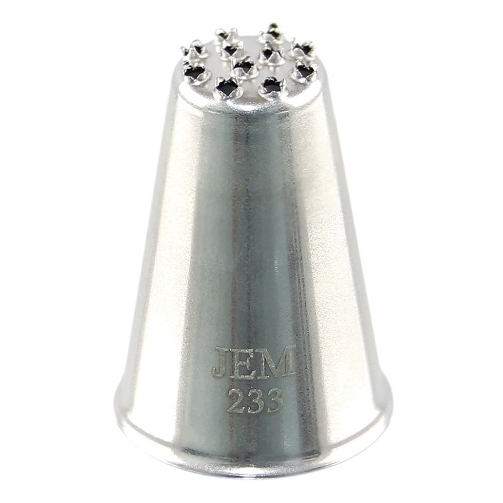 No.233 Small Hair Grass Multi-Opening Piping Tip JEM Nozzle