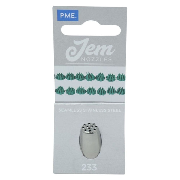 No.233 Small Hair Grass Multi-Opening Piping Tip JEM Nozzle