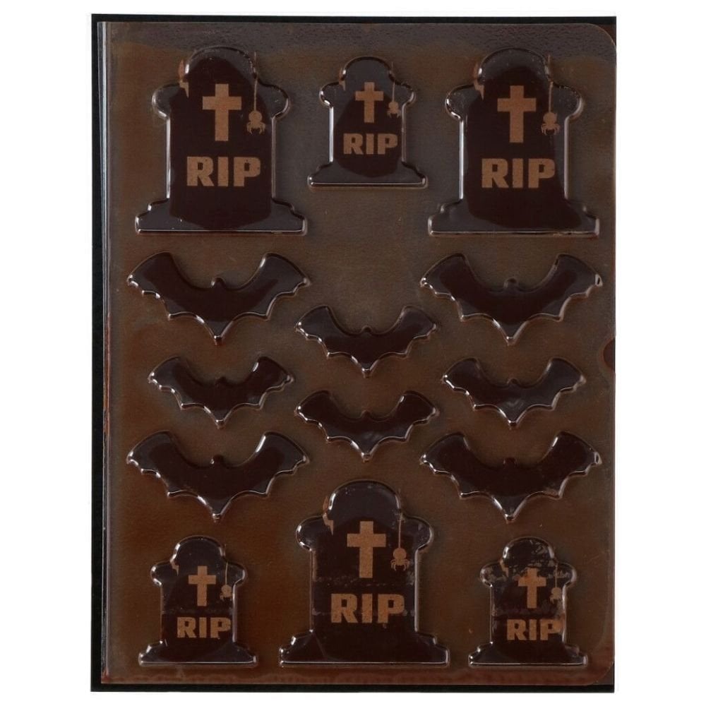 Graveyards Chocolate Decorations Set Of 14
