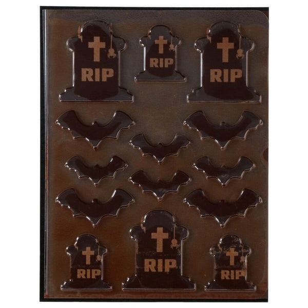 Graveyards Chocolate Decorations Set Of 14
