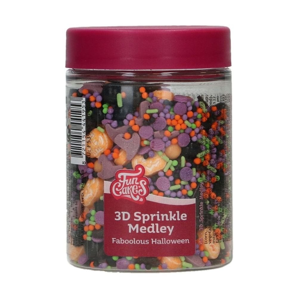 Faboolus Halloween 3D Sprinkle Medley 70g