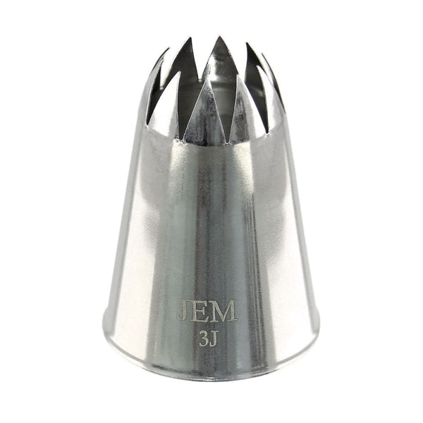 No.3J Large Curved Star Piping Tip JEM Nozzle