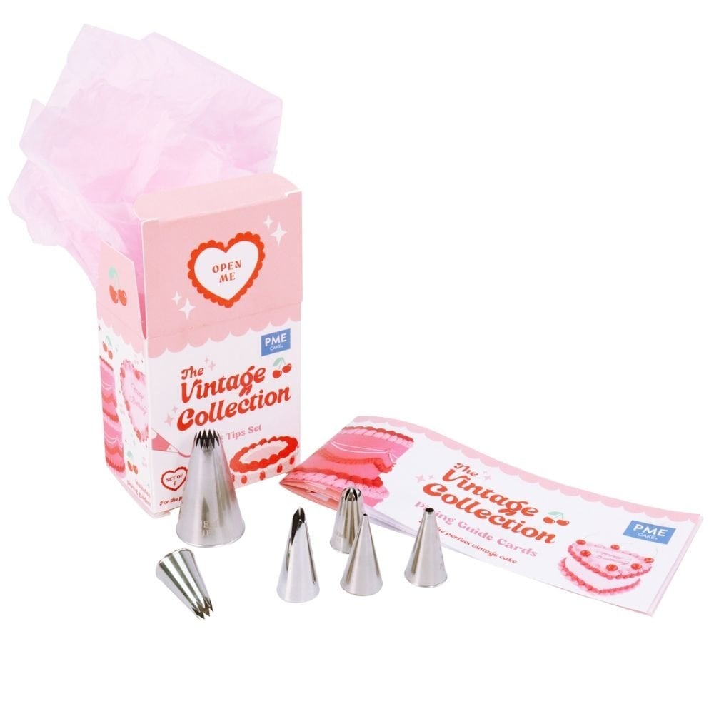 Vintage Piping Tips Set Of 6