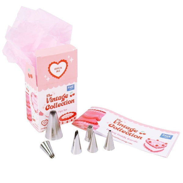 Vintage Piping Tips Set Of 6