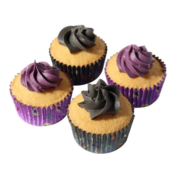 Wicked Witch Halloween Foil-Lined Cupcake Cases x 60