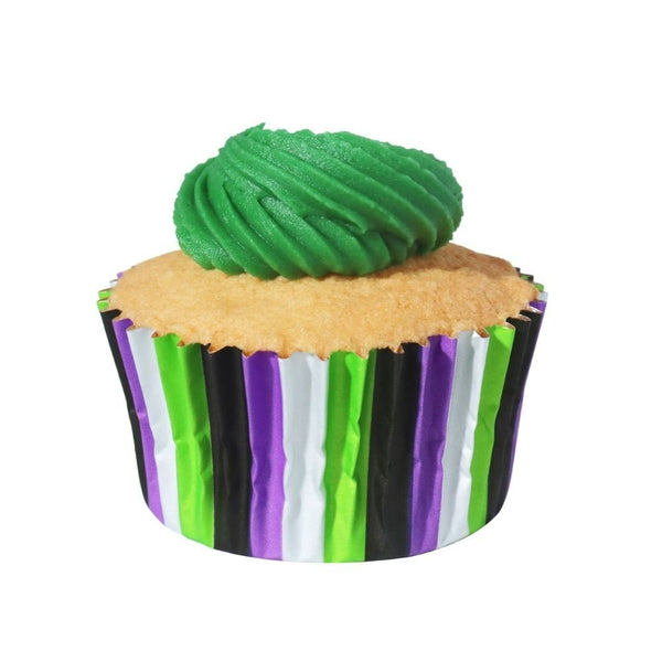 Trick or Treat Halloween Foil-Lined Cupcake Cases x 60