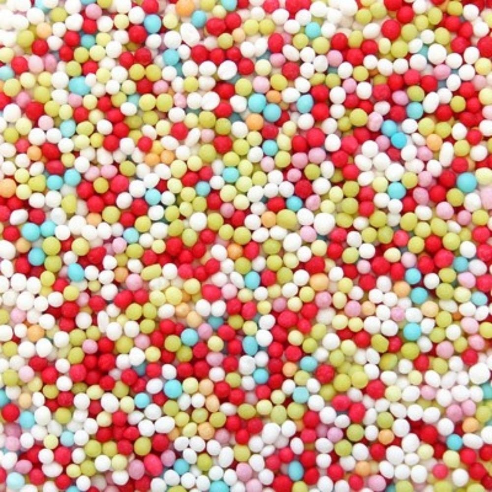 Multi Coloured Non-Pareils Sprinkles 80g
