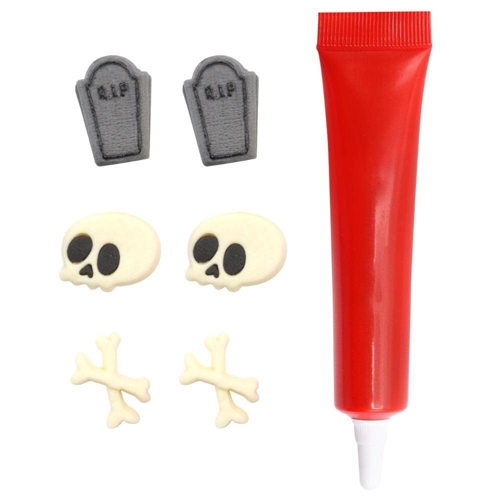 Grisly Graveyard Halloween Cupcake Decorating Kit
