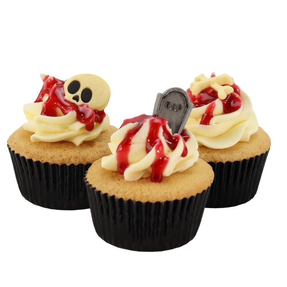 Grisly Graveyard Halloween Cupcake Decorating Kit