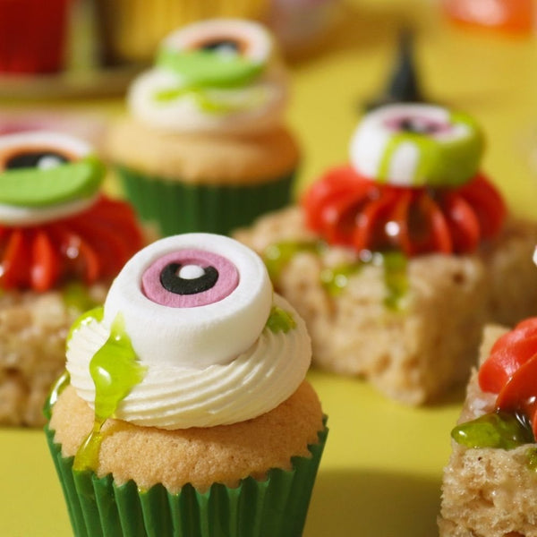 Slime Monster Halloween Cupcake Decorating Kit