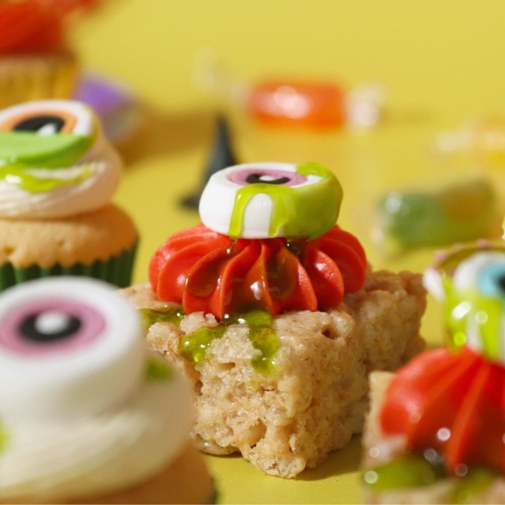 Slime Monster Halloween Cupcake Decorating Kit