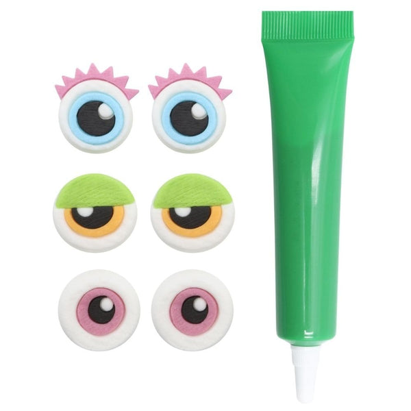 Slime Monster Halloween Cupcake Decorating Kit