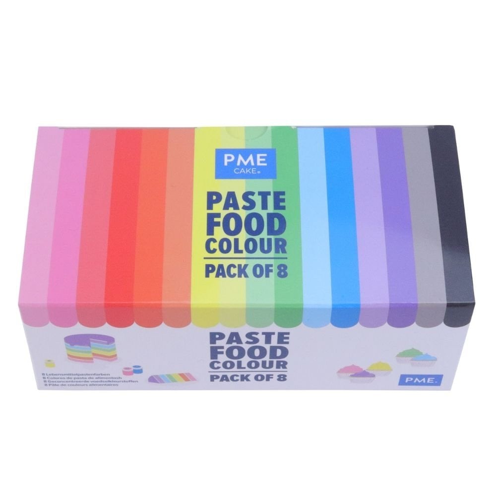 Colouring Pastes Set Of 8