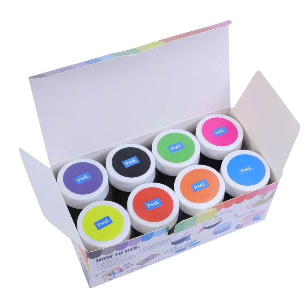 Colouring Pastes Set Of 8
