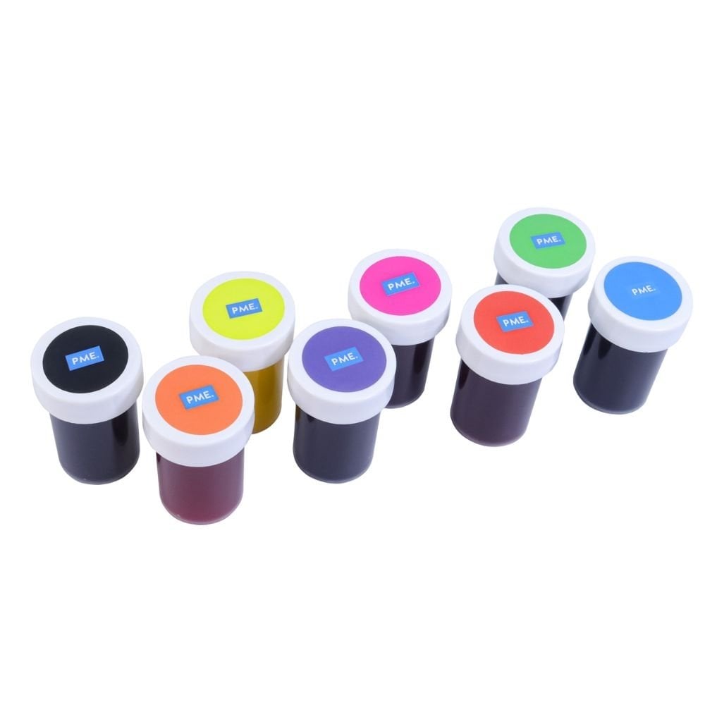 Colouring Pastes Set Of 8