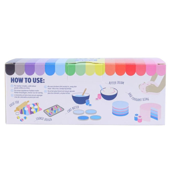 Colouring Pastes Set Of 8