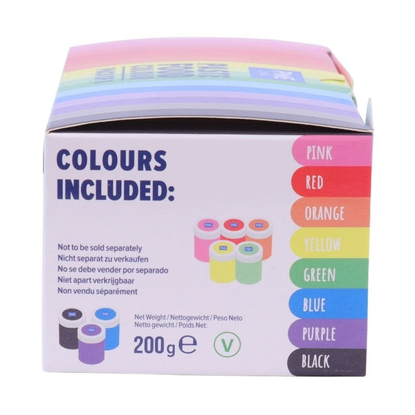 Colouring Pastes Set Of 8