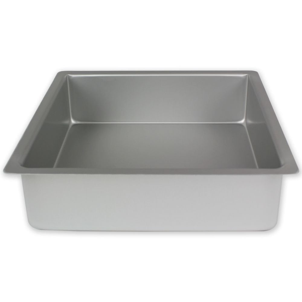 3 Inch Deep Square Seamless Baking Tin