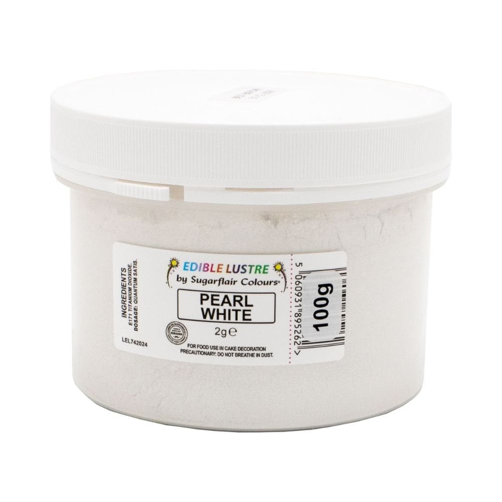 Pearl White Edible Lustre Dusting Colour
