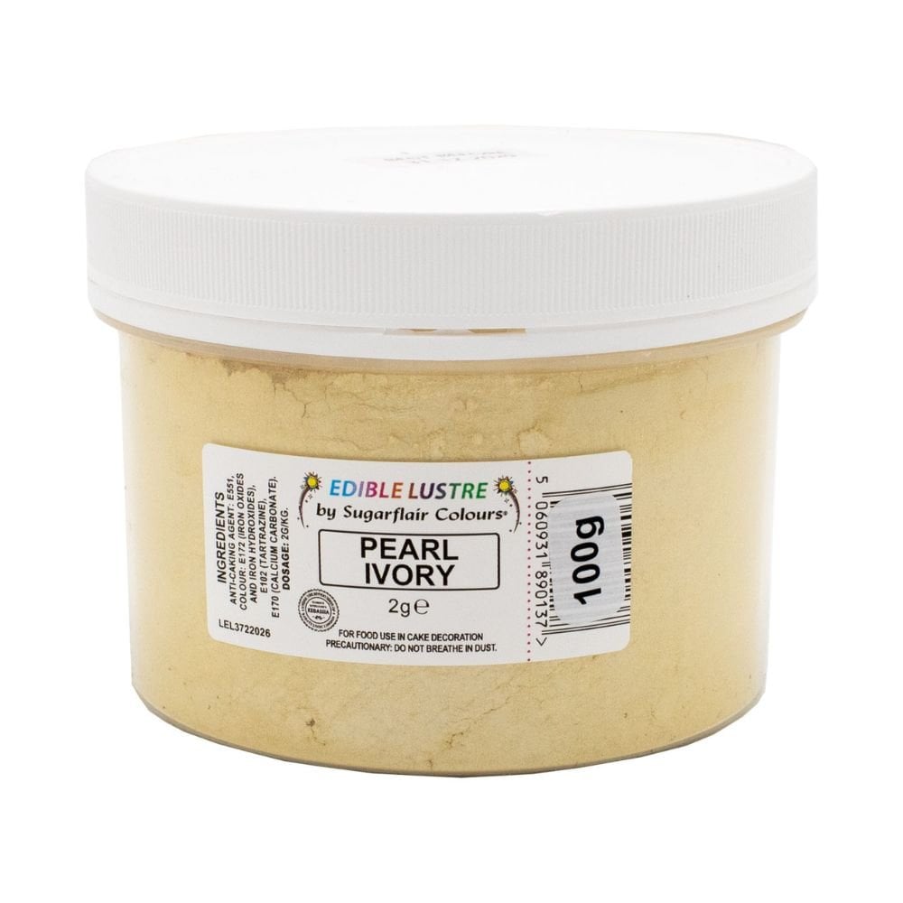 Pearl Ivory Edible Lustre Dust 100g