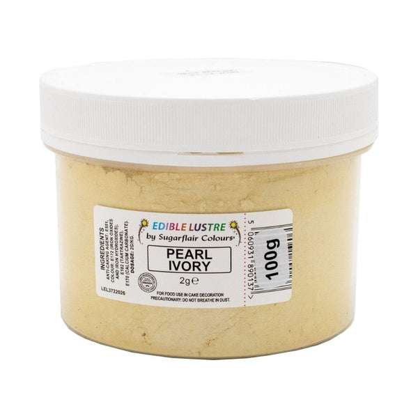 Pearl Ivory Edible Lustre Dust 100g
