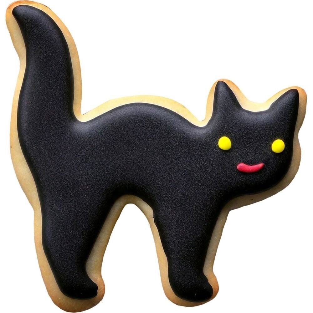 Scary Cat Cookie Cutter 7.2cm