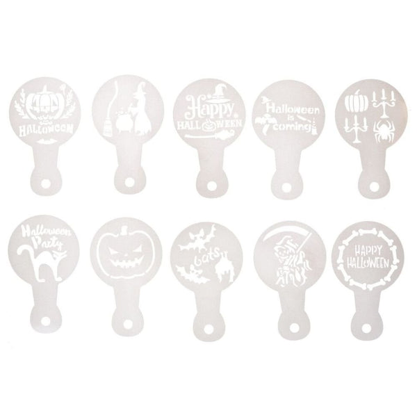 Halloween Stencil Set Of 20