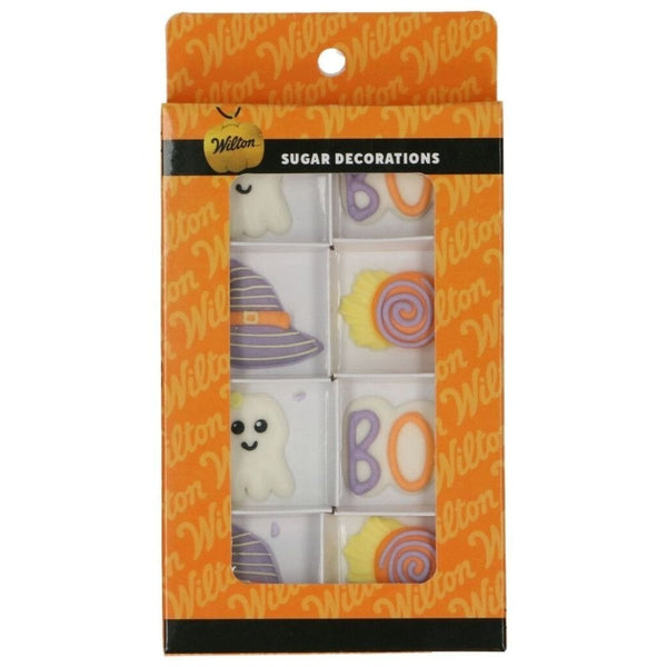 Cute Halloween Sugar Decorations Set Of 8