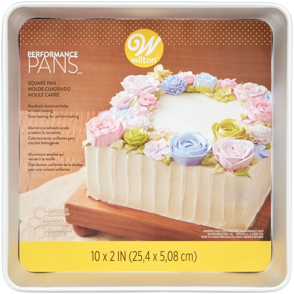 2" Deep Square Performance Cake Tin