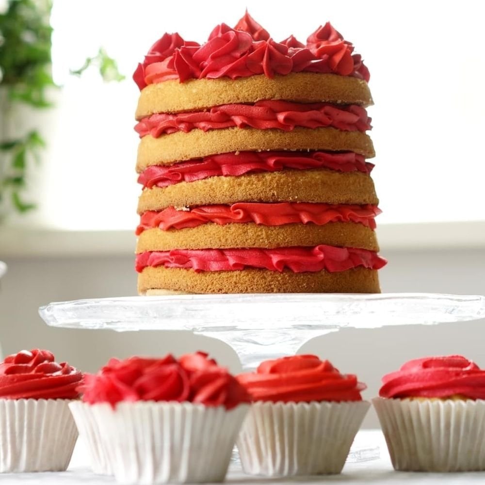 Red Food Colour Paste Set Of 4
