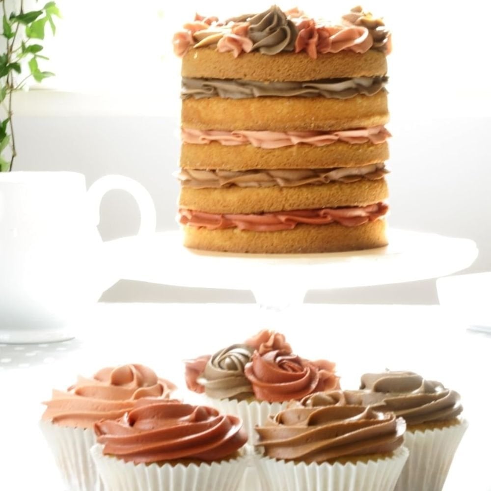 Brown Food Colour Paste Set Of 4