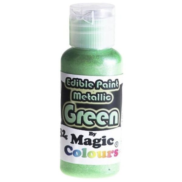Green Metallic Edible Paint 32g
