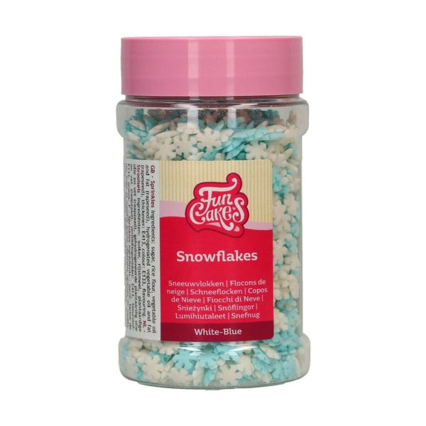 Snowflakes White & Blue Sprinkles
