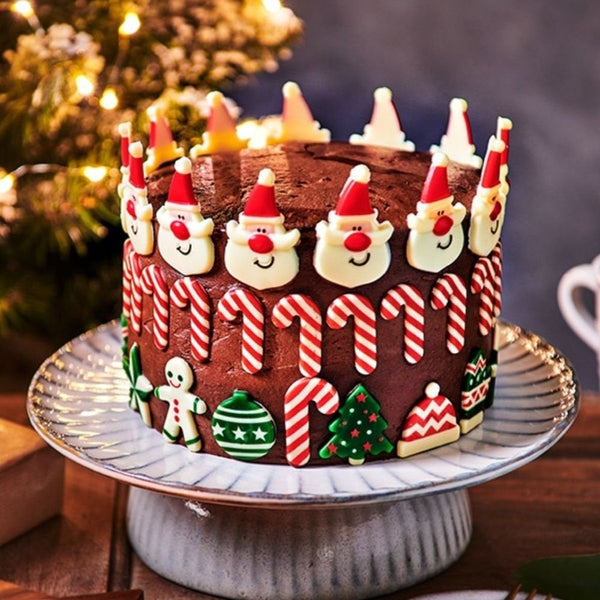 Candy Cane Chocolate Decorations Set Of 24