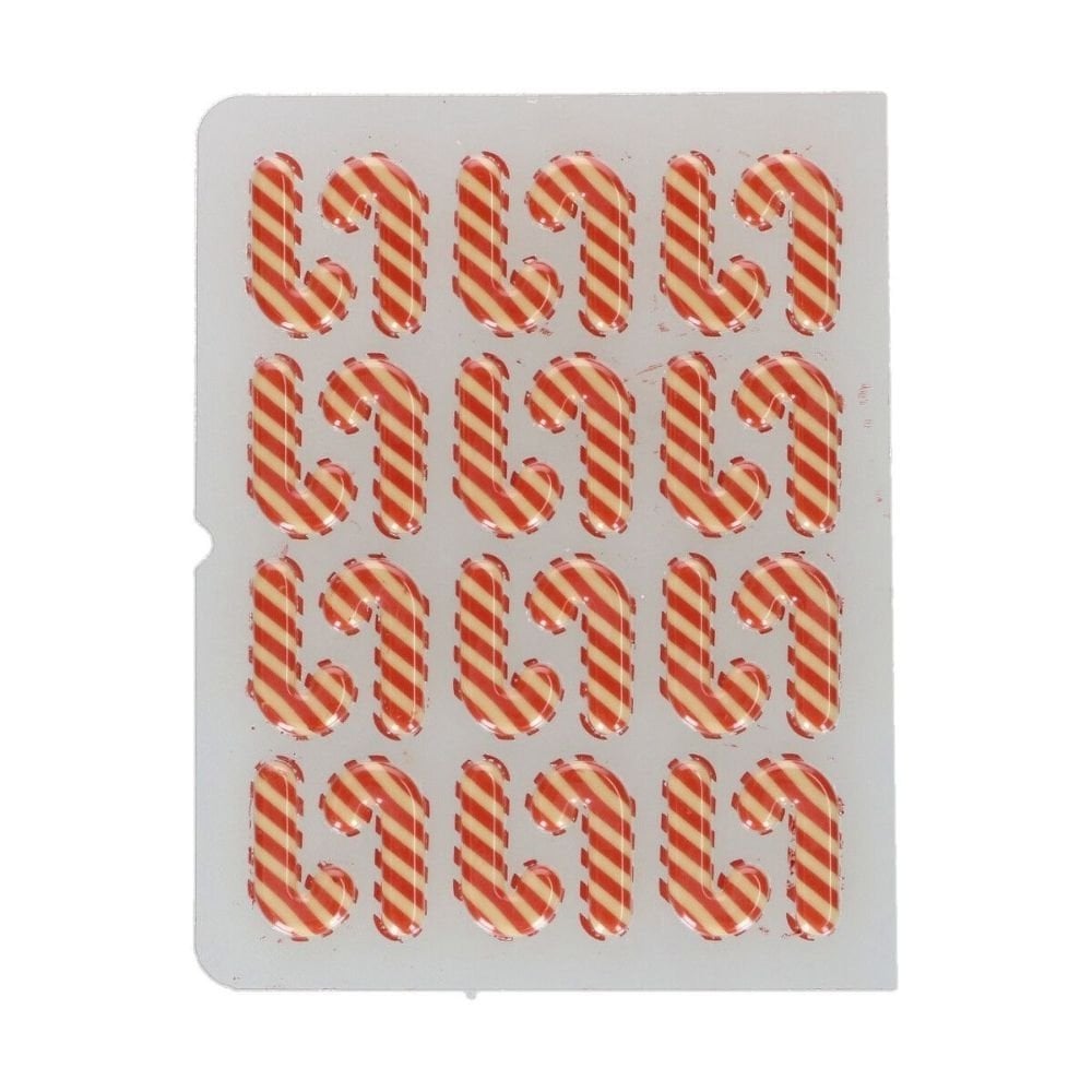 Candy Cane Chocolate Decorations Set Of 24