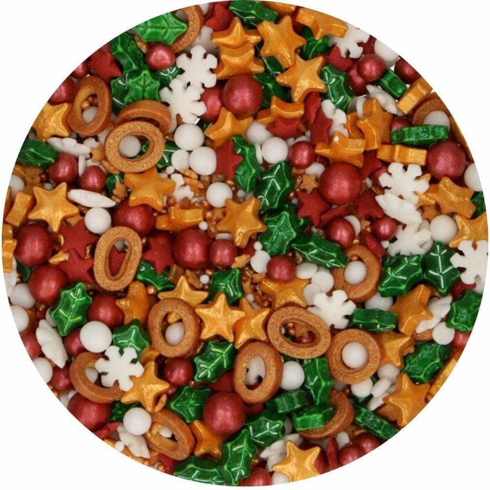 Mistletoe Kisses 3D Sprinkle Medley 70g