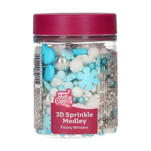 Frosty Winters 3D Sprinkle Medley 70g