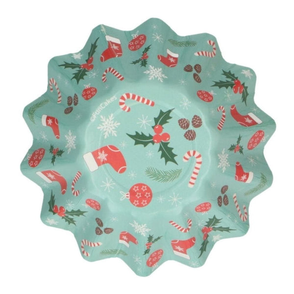 Christmas Bloom Baking Cups x 48