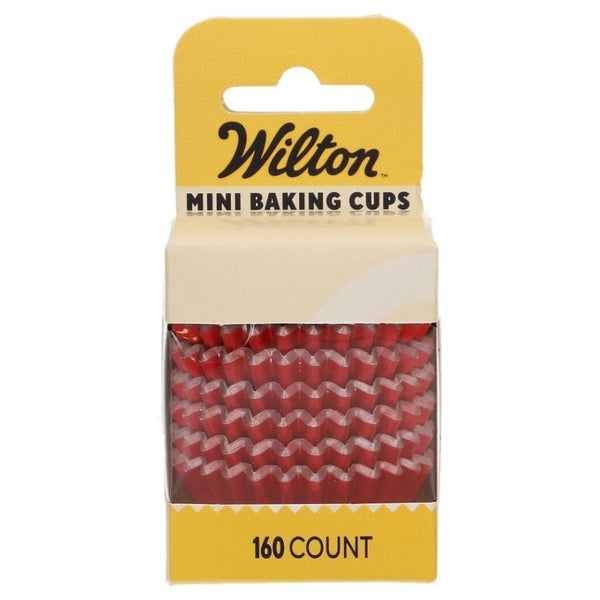Red Metallic Mini Baking Cases x 160