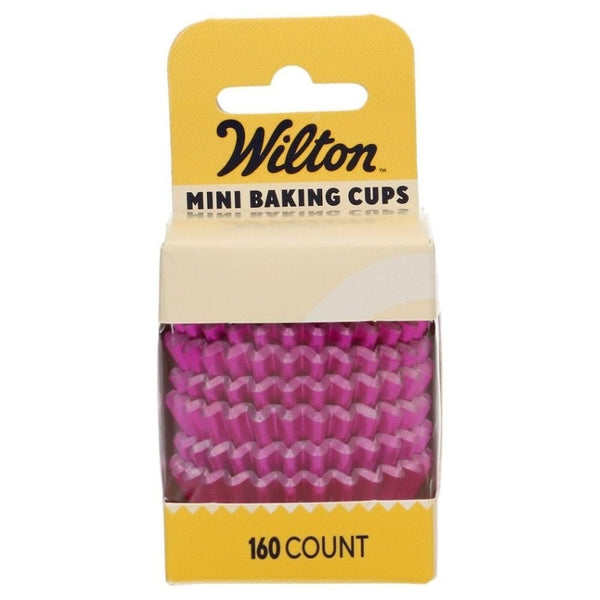 Pink Metallic Mini Baking Cases x 160