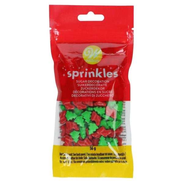 Holiday Trees & Socks 3D Sprinkle Mix 56g