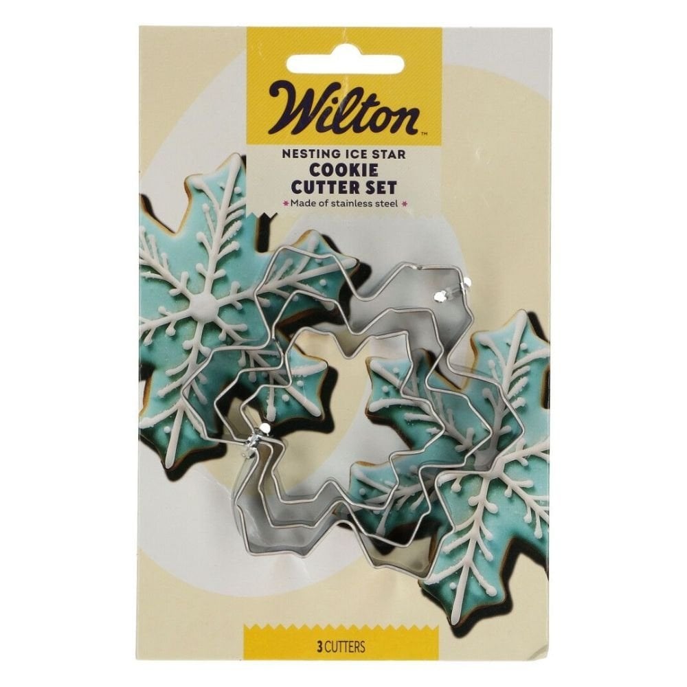 Ice Star Nesting Cookie Cutter Set Of 3
