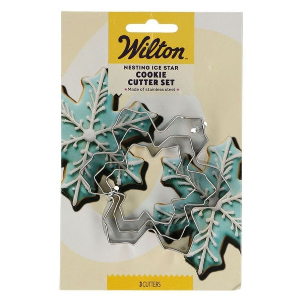 Ice Star Nesting Cookie Cutter Set Of 3