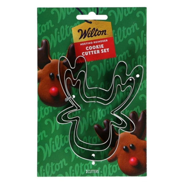 Reindeer Nesting Cookie Cutter Set Of 3